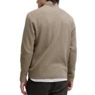 Pull Beige Homme Jack & Jones Milanoe vue 2