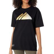 T-shirt Noir/Doré Femme Superdry Mountain pas cher