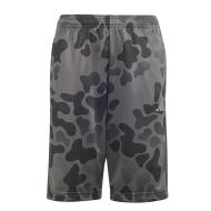 Short Gris Garçon Adidas J Tr-es Aop pas cher