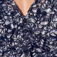 Blouse Bleu à fleurs Femme Kaporal Vian vue 3