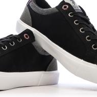 Baskets Noir Homme US Polo ASSN Gifa vue 7