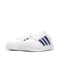 Baskets Blanches Garçon Adidas Breaknet vue 6