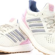 Chaussures de running Blanches/Bleu Femme Adidas Ultraboost vue 7