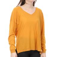Pull Jaune Femme Teddy Smith Palma pas cher