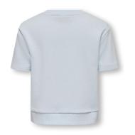 Blaues T-Shirt für Mädchen von ONLY Kmgsolina Ansicht 2