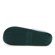 Claquettes Vertes/Blanches Homme Adidas Adilette vue 2