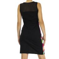 Robe Noire/Rose Femme Desigual Knitted vue 2