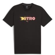 T-Shirt Noir/Orange Homme Puma Graphic pas cher