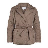 Doudoune Marron Femme Vila Dita pas cher