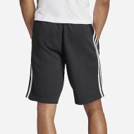 Short Noir Homme Adidas 3-stripe vue 2