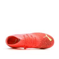 Chaussures de football Orange/Jaune Garçon Puma future Z 3 vue 4