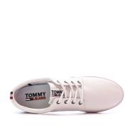 Baskets Blanches Homme Tommy Jeans Sneakers vue 4