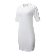 Robe t-shirt blanc femme New Balance Athletics Pack Dress pas cher