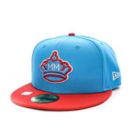 Casquette Bleu/Rouge Homme New Era Miamar pas cher