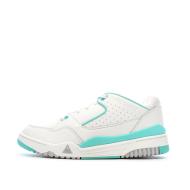 Men's White/Turquoise Sneakers Le Coq Sportif Nineties affordable
