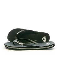 Tongs Noir Homme Quiksilver Molokai pas cher