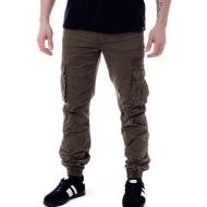 Pantalon Cargo Marron Foncé Homme Paname Brothers Costa