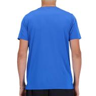 T-shirt Bleu Homme New Balance Run 22 vue 2