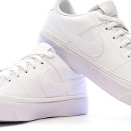 Baskets Blanche Femme Nike Court Legacy vue 7