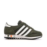 Baskets Kakis Homme Adidas La Trainer vue 2
