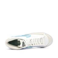 Baskets Blanches Femme Nike Blazer Mid GS vue 4