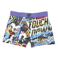 Boxer Bleu/Jaune Homme Freegun American Football vue 2