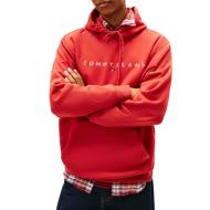 Sweat Terracotta Homme Tommy Hilfiger Washed DM0DM20746 pas cher