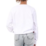 Sweat Blanc/Rouge Femme Supreme Grip Maya vue 2