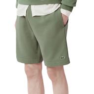 Short Vert Homme Lacoste Short Regular Fit En Molleton pas cher