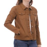 Veste en Jeans Marron Femme Lee Cooper Orra pas cher