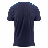 Maillot de Sport Marine/Jaune Junior Kappa Gianto vue 2