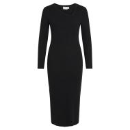 Robe Longue Noir Femme Vila Nelly vue 2