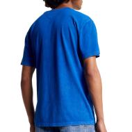 T-shirt Bleu Homme Tommy Hilfiger New Tonal vue 2