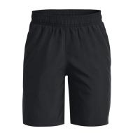 Short Noir Garçon Under Armour Woven pas cher