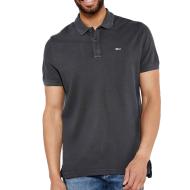 Polo Gris Foncé Homme Tommy Hilfiger Slim Essential