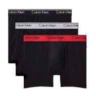 X3 Boxers Noir/Rouge Calvin Klein Jeans Boxer Brief pas cher