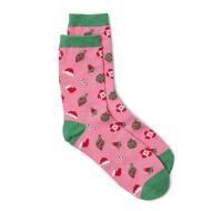 Chaussettes Roses/Vertes Femme Vero Moda Bonbons pas cher