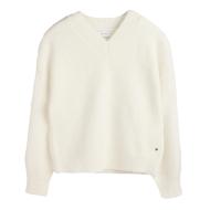 Pull Blanc Femme Teddy Smith Keith