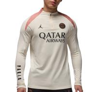 PSG Sweat Training Ecru Homme Nike Jordan 24/25 pas cher