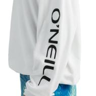 Sweat Blanc Homme O'Neill Brights Terry vue 3