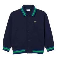 Veste Marine Mixte Lacoste Button Down Fleece