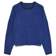 Pull Bleu Femme Vero Moda Maquarius Raglan