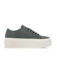 Baskets Plateforme Noir Femme Calvin Klein Cupsole vue 2