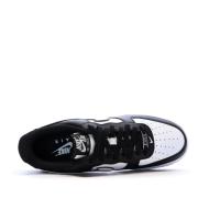 Baskets Noires/Blanches Homme Nike Air Force 1 one vue 4