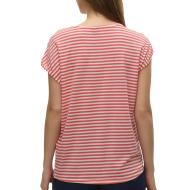 T-shirt Blanc/Rouge Femme Vero Moda Mava vue 2