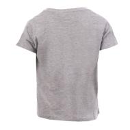 T-shirt Gris Fille Teddy Smith Funny vue 2