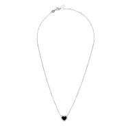 Collier Cœur Noir Clio Blue Angel