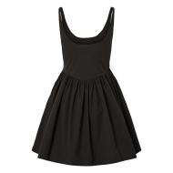 Kleid Schwarz Frau Pieces Vana Ansicht 2