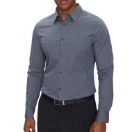 Chemise Gris Foncé Homme Calvin Klein Jeans Solid pas cher