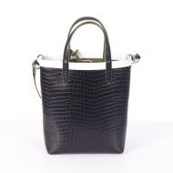 Sac à Main Marine/Kaki Femme Lacoste Croc vue 2